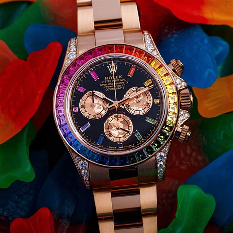 rolex rainbow neuwertig